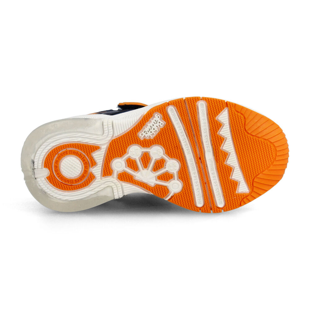 Zapatilla Niño Bubblegummers Ocean Azul Marino - Naranjo image number 4.0